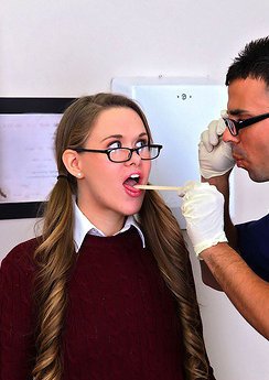 Mini skirt high school teen nailed hard by the dentist in these masturbation fucking cum faced office fuck pics